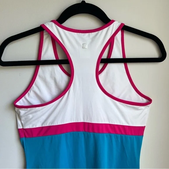 NWOT FILA Women’s Sleeveless Dress With Sports Bra Support - Size Small - Picture 6 of 13